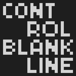 Control Blank Line